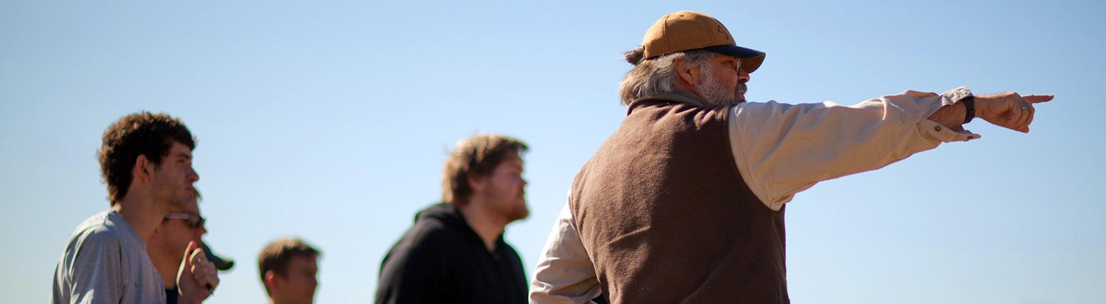 Faculty out in the Field